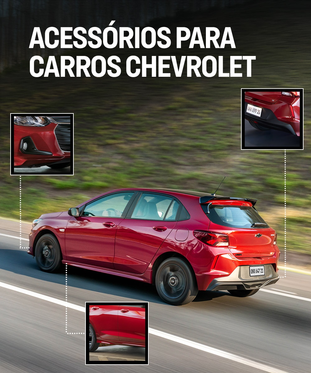Acessórios para carros Chevrolet na Metronorte Florianópolis
