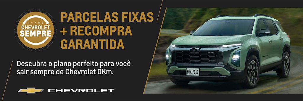 Plano Chevrolet Sempre é na Metronorte Florianópolis