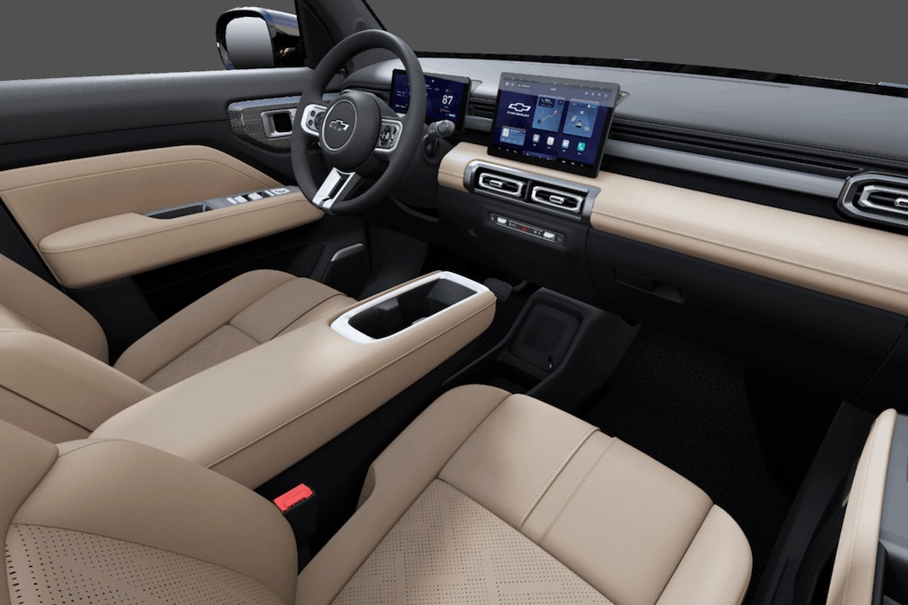 Spark EUV design interno na cor sandy soul