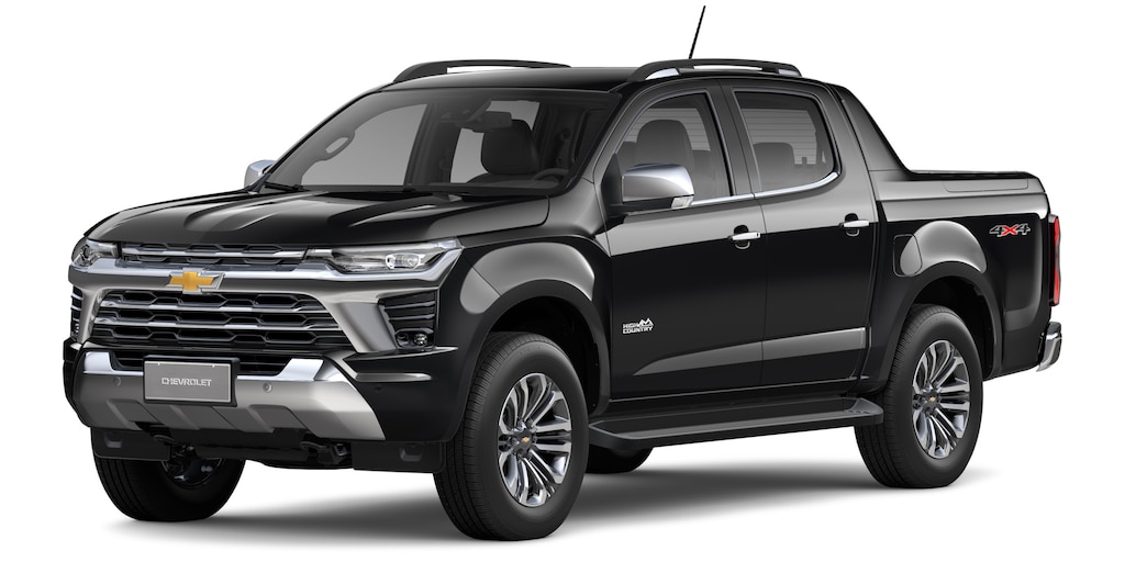 Chevrolet S10 Versão High Country cor Preto Ouro Negro