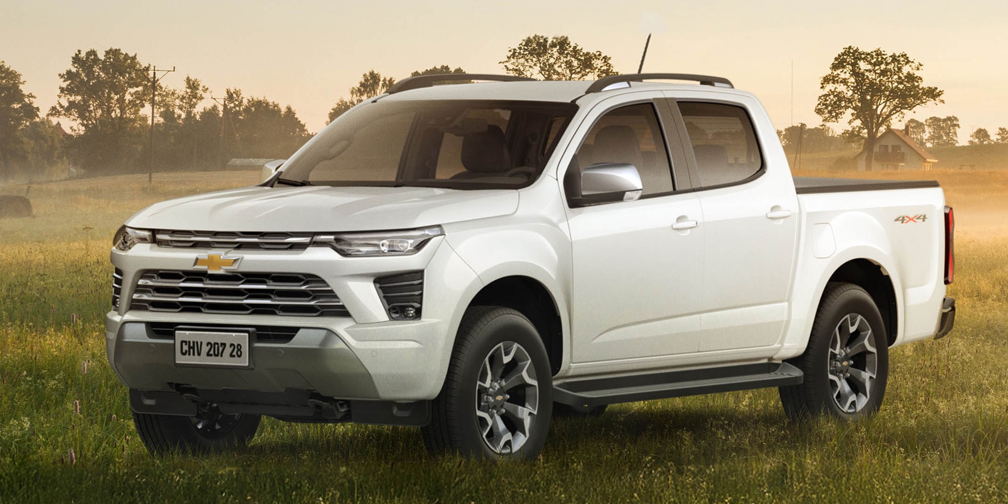 A nova Chevrolet S10 2026 destaca design robusto e acabamento refinado